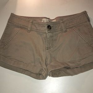 Hollister Khaki Shorts